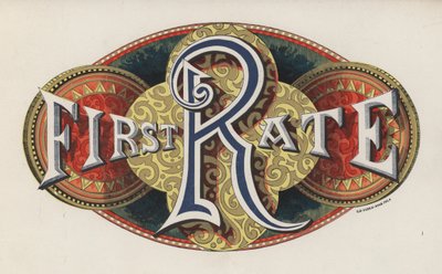 Sign Saying First Rate by American School